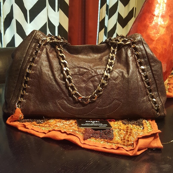 CHANEL Handbags - ♠️ CHANEL East West Glazed Caviar XL Luxe tote